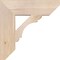 Ekena Millwork Olympic Slat Smooth Bracket, Douglas Fir, 5 1/2"W x 22"D x 22"H BKT06X22X22OLY06SDF - alternate 2